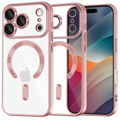 Obrázek produktu pro Techsuit – kryt Crystal MagSafe pro iPhone 17 Pro – růžový