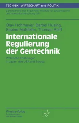 Produktbild von Internationale Regulierung der Gentechnik
