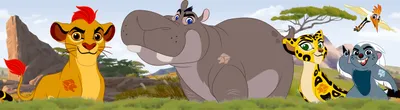 Zdjęcie produktu dla Disney samoprzylepna granica tapety Lwia Straż niebieskim,zielonymIbrązowym - 600003 - 14 x 500 cm