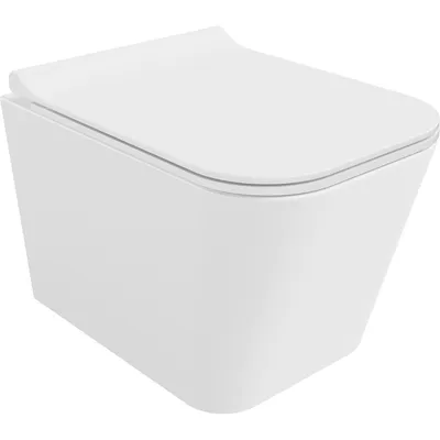 Obrázek produktu pro Mexen Teo WC mísa Rimless s pomalu padající deskou slim, duroplast, Bílá - 30850700