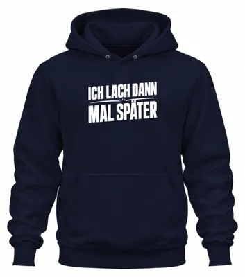 Zdjęcie produktu dla Bluza z kapturem, kolor granatowy, rozmiar 3XL, z zabawnym, sarkastycznym napisem