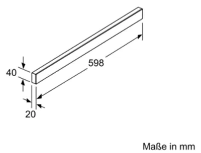 Image de Siemens Design-Griffleiste LZ46850