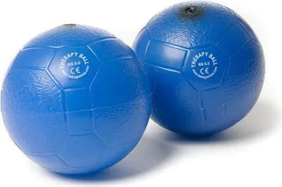 Produktbild von Original Pezzi® Therapie Gewichtsball - 2x 0,5 kg - blau