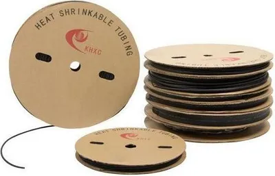Produktbild von Rolle Schrumpfschlauch 1,5mm 2,5mm 4mm 6mm 10mm 15mm 20mm Schrumpfverhältnis 2:1 4,0mm / 200m