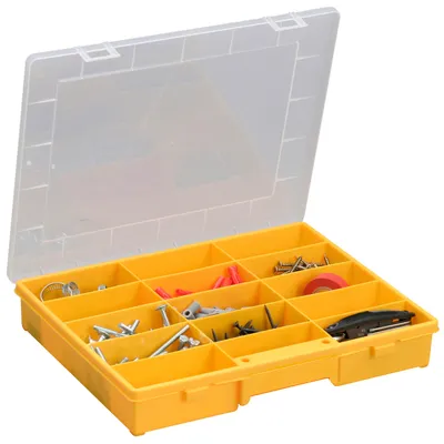 Immagine prodotto di allit 457240 scatola di assortimento "EuroPlus Basic", misura: 37/15, giallo