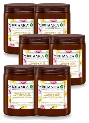 Produktbild von 6 x Botanica by Air Wick Geurkaars Vanille & Magnolia - Vorteilspackung - 6 Stücke
