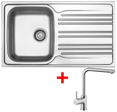 Obrázok produktu pre Nerezový drez Sinks STAR 860 + drezová batéria ELKA