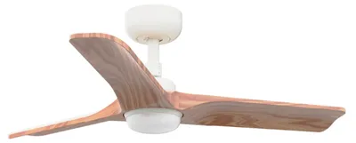 Obrázek produktu pro Energeticky úsporný stropní ventilátor s LED osvětlením a dálkovým ovládáním Heywood 90 cm White
