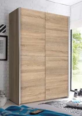 Produktbild von Fast Schiebetürenschrank 125 cm Eiche Sonoma