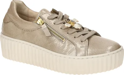 Produktbild von Gabor 73.201 Damenschuhe - sportliche Schnür- Halbschuhe beige Freizeit NEU
