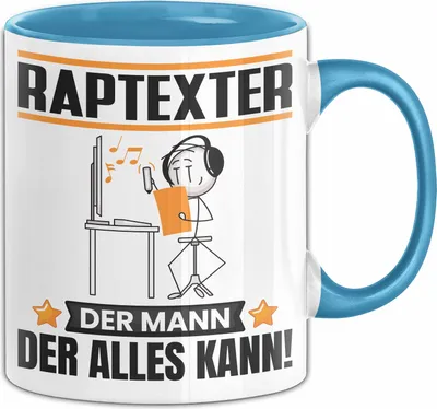Produktbild von Raptexter Tasse Geschenk für Raptexter Der Mann Der Alles Kann Geschenkidee zum Geburtstag (Blau)