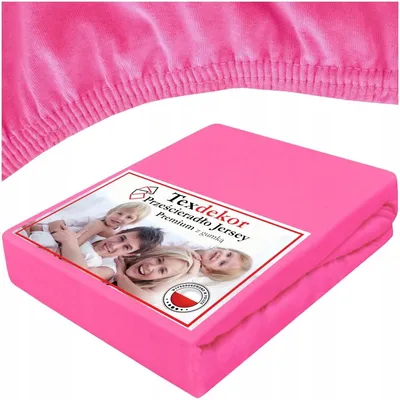 Produktbild von Texdekor Jersey Spannbettlaken mit Gummizug 180x200cm 100% Baumwolle