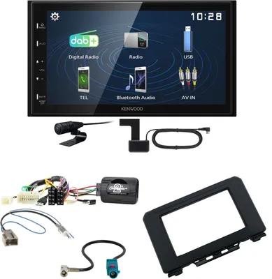 Produktbild von Kenwood DMX129DAB DAB+ Bluetooth USB Einbauset für Suzuki Jimny GJ ab 2018