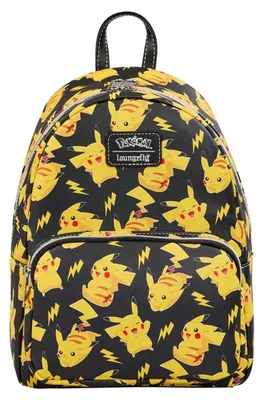 Obrázek produktu pro Batoh Loungefly s motivem Pokémon Pikachu, rozměry 26 cm