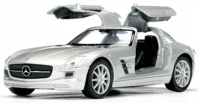 Produktbild von Welly Mercedes SLS AMG Metallauto Sammlermodell 1:34-1:39