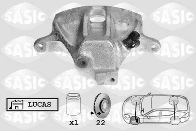 Produktbild von Bremssattel BREMSZANGE VORNE links