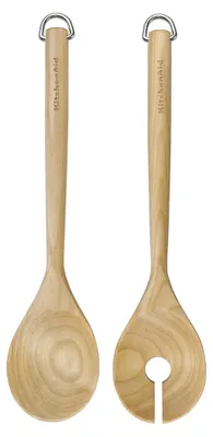 Obrázok produktu pre KitchenAid šalátové servery jadro z brezového dreva 2-dielne 33 cm
