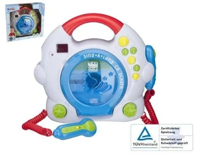 Produktbild von CD-Player incl. 2 Mikrofone, ab 3 Jahren