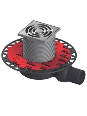 Produktbild von TECE 3601105 TECEdrainpoint S 111 Ablaufset superfl.