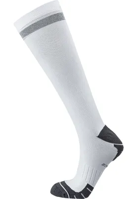 Imagen del producto de Calcetín de compresión Endurance Torent, alta compresión, color blanco, talla 35/38