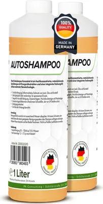 Produktbild von Flotex Autoshampoo Konzentrat, 2 x 1L Auto Car Shampoo Reiniger