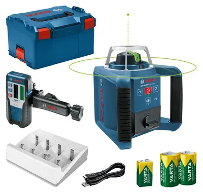 Produktbild von Rotationslaser GRL 300 HVG, 1x 9V 7HR9V VARTA, 2x 1,2V HR20 VARTA in L-BOXX