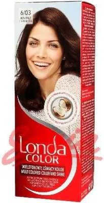 Produktbild von Londacolor Cream Hair Color No. 6/03 Light Brown 1 Pack