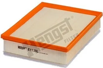 Produktbild von Luftfilter HENGST FILTER E1139L für RENAULT LAGUNA III Grandtour (KT0/1) Filtereinsatz
