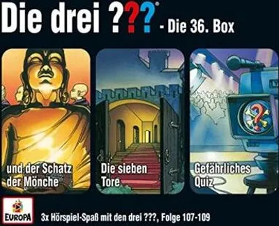 Produktbild von Die drei ??? Box 36 (Folgen 107,108,109) (drei Fragezeichen)