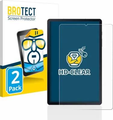 Produktbild von 2x Für Samsung Galaxy Tab S6 Lite WiFi 2020 Schutzfolie BROTECT Displayschutz Display Schutz Folie Klar Transparent