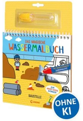 Zdjęcie produktu dla Magiczna książeczka do malowania wodą - Plac budowy