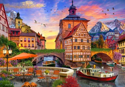 Produktbild von BLUEBIRD Puzzle Stará radnice, Bamberg Ně mecko 1000 dílků