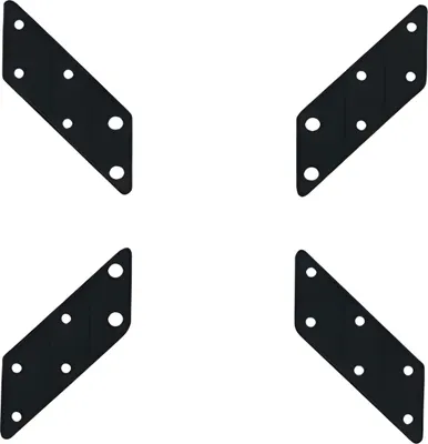 Obrázek produktu pro Techly Montagekomponente (VESA-Adapter) - kaltgewalzter Stahl
