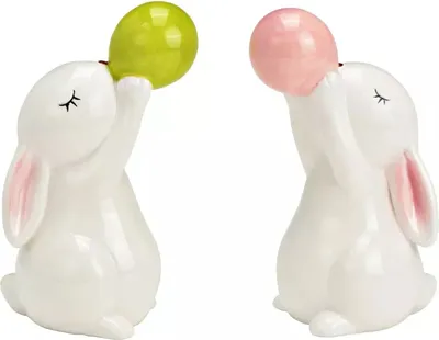 Produktbild von Hasen mit Ballon Porzellan