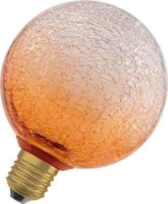 Image de Ampoule led décorative globe E27, 300lm , orange, OSRAM