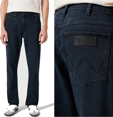 Produktbild von WRANGLER, Herren Jeanshosen, Straight fit, FRONTIER, W31 L32, Blau, Jeans, baggyjeans, buggy