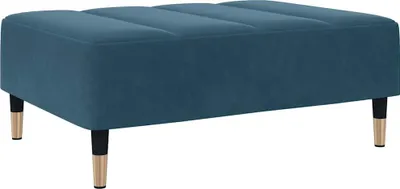 Immagine prodotto di vidaXL Sgabello Blu 77x55x31 cm Velluto