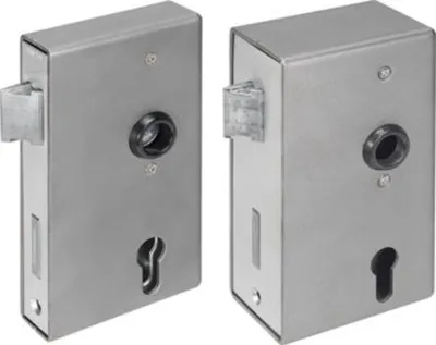 Zdjęcie produktu dla AMF 140U-14316 Kaseta z zamkiem, bez wkładki bębenkowej, klamka dźwigniowa