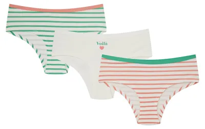 Imagen del producto de Damen Slips Henderson, corte clásico, varios colores, pack de 3, talla S