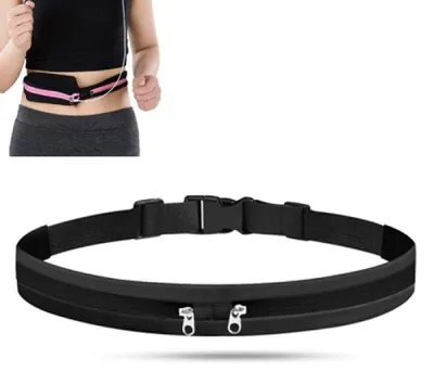 Produktbild von Sportgürtel / Hüfttasche zum Joggen oder Training, Schwarz