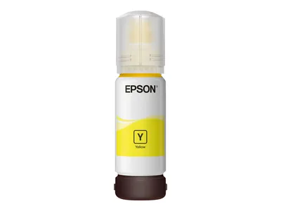 Zdjęcie produktu dla Epson 102 - 70 ml - Żółty - Oryginalny - Zbiornik z atramentem - do EcoTank ET-15000, 2700, 2750, 2751, 2756, 3700, 3750, 4750; Expression ET-2700, 2750, 3700