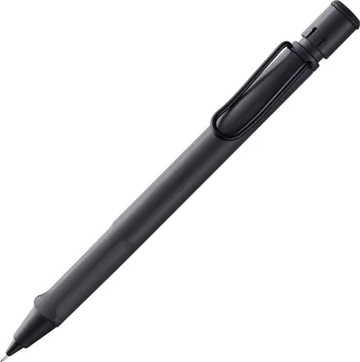 Produktbild von LAMY safari Druckbleistift 117 – Moderner Bleistift in der Farbe Umbra mit markanten Griffmulden und zeitlosem Design – mit 0,5mm Feinstrichmine
