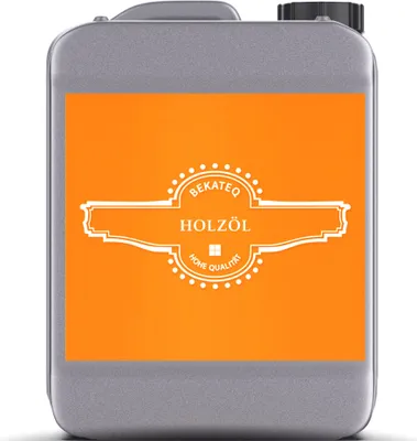 Produktbild von Hartholzöl farblos 5l I Holzöl, Pflegeöl für innen & außen I Holzimprägnierung & Holzpflege von Teak, Eukalyptus, Bangkirai, Lärche, Eiche, Zeder I Wasser & schmutzabweisend - BEKATEQ BE-201