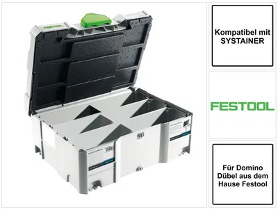 Immagine prodotto di Festool Systainer T-LOC SORT-SYS 2 TL Domino ( 498889 )