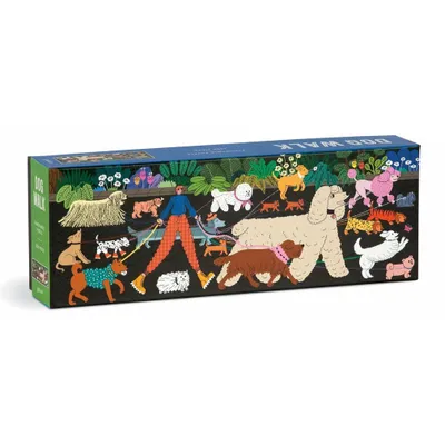 Immagine prodotto di Galison Puzzle panoramico Dog Walk 1000 pezzi