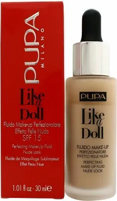 Image de Tekutý make-up SPF 15 Like A Doll (Fluide de maquillage perfecteur) 30 ml, 030 Beige naturel