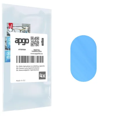 Produktbild von apgo 4 Stück Hybrid Kameraschutz, Kamera-Schutzglas kompatibel mit Xiaomi Mi 11 Lite 5G, Linsenschutz, 9H Härte, Schutz für Kameraobjektiv, Anti-Kratzer, transparent