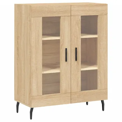 Immagine prodotto di Credenza Rovere Sonoma 69,5x34x90 cm in Legno Multistrato