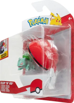 Image de Pokémon Clip'n'Go Poké Balls Bisasam #1 & Pokéball