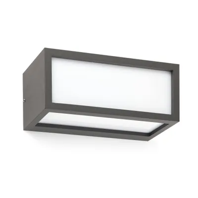 Produktbild von Faro 70573, Außensockel-/Pfostenbeleuchtung, Dunkles Grau, Aluminium, IP54, I, E27